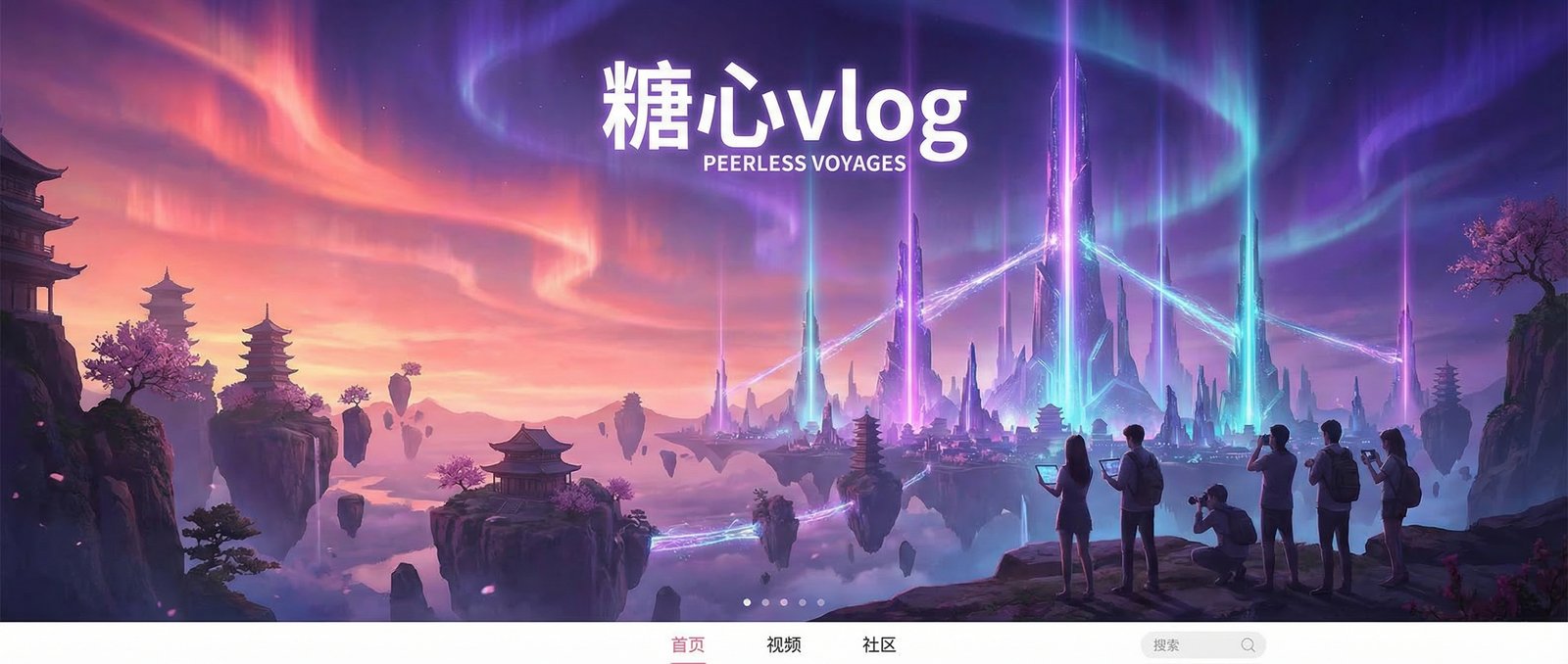 抖荫短视频vlog影视传媒视频社区