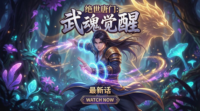 抖荫短视频vlog视频-武魂觉醒原创动漫