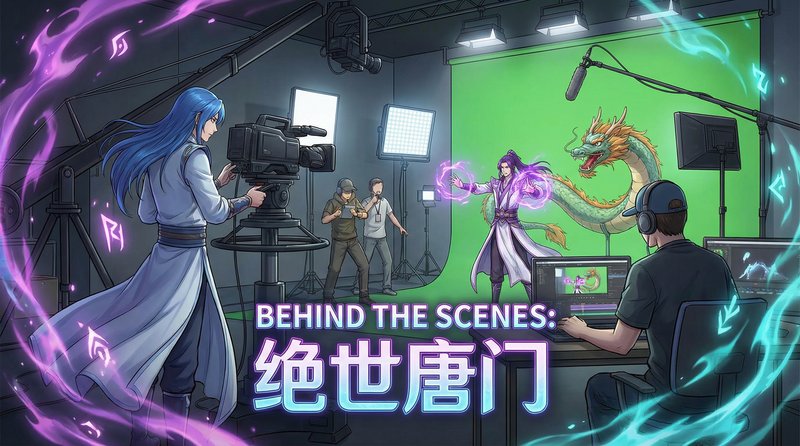 抖荫短视频vlog视频-影视制作幕后花絮